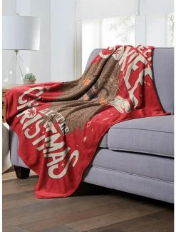 Bedroom Star Wars Wookie Xmas Throw Blanket -Boxlunch Shop 19293697 av2