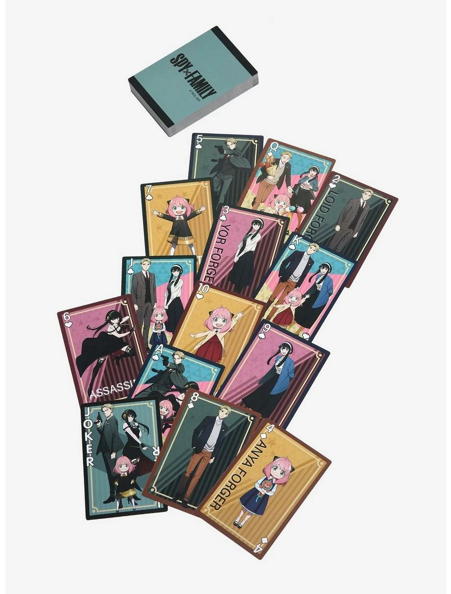 Games Spy X Family Forger Family Playing Cards - Image 2