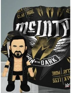 Bedroom WWE Drew McIntyre Sleep Squad X Plush: Throw Blanket & Plush Bundle