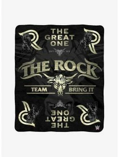 Bedroom WWE The Rock Sleep Squad X Plush: Throw Blanket & Plush Bundle 11 Bedroom WWE The Rock Sleep Squad X Plush: Throw Blanket & Plush Bundle -Boxlunch Shop 20278851 av5