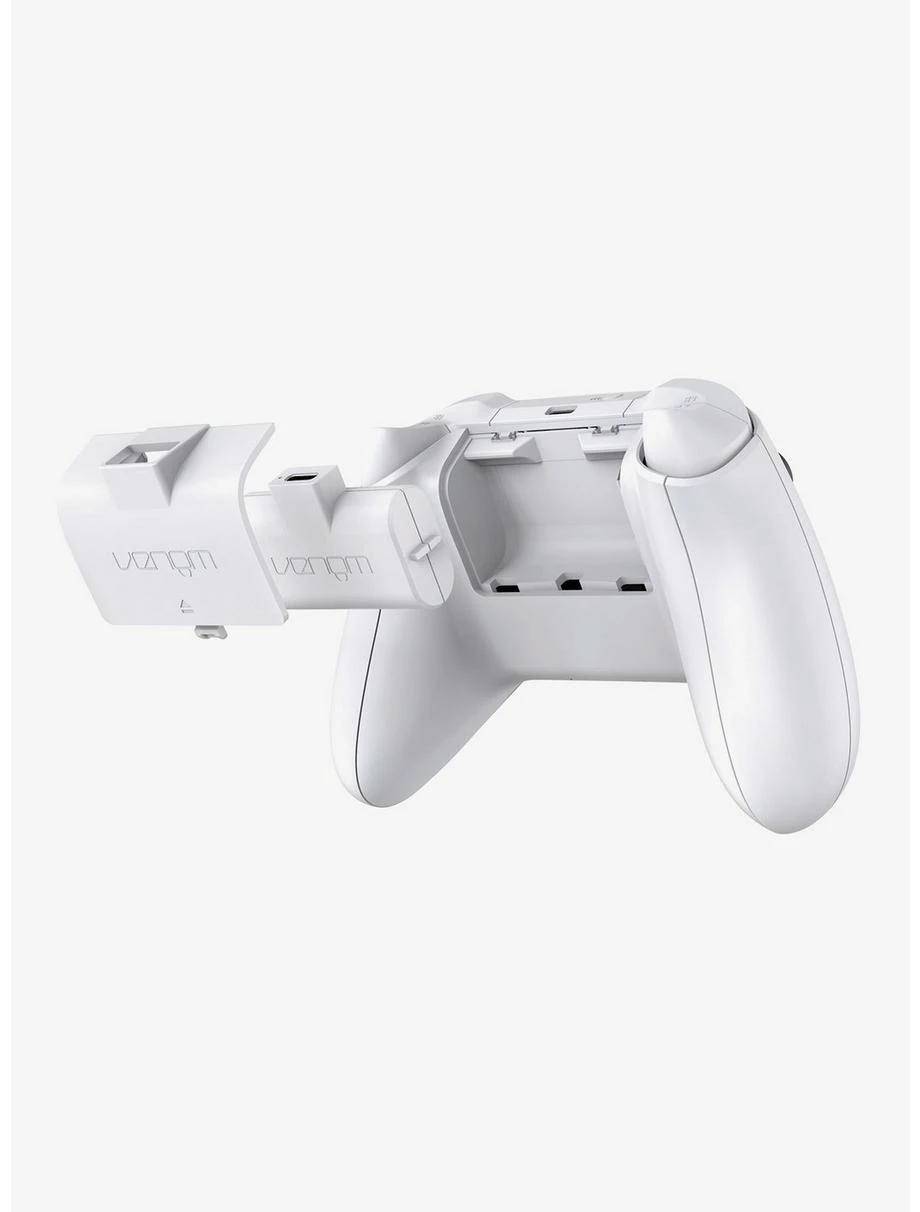 Games Twin High Capacity Rechargeable Battery Pack For Xbox Series X/S & One White 1 Games Twin High Capacity Rechargeable Battery Pack For Xbox Series X/S & One White