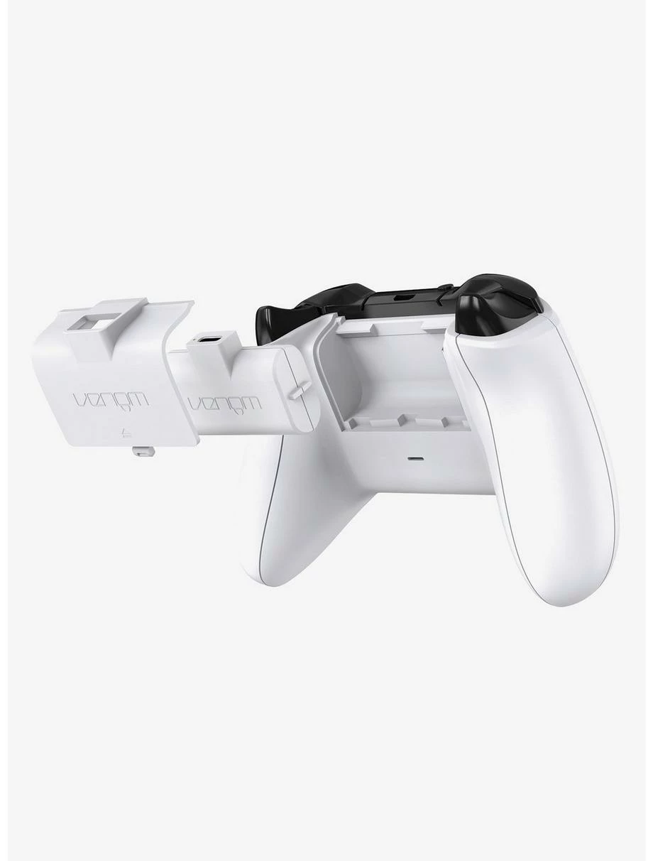 Games Twin Rechargeable Battery Packs For Xbox Series X/S & One White 2 Games Twin Rechargeable Battery Packs For Xbox Series X/S & One White - Image 2
