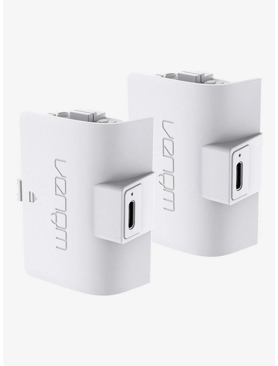 Games Twin Rechargeable Battery Packs For Xbox Series X/S & One White 1 Games Twin Rechargeable Battery Packs For Xbox Series X/S & One White